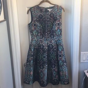 Pleated Liz Claiborne dress